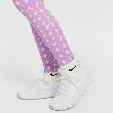 Клинове Nike One Dri-FIT High-Waisted Leggings Лилаво | HF8228-532, 4