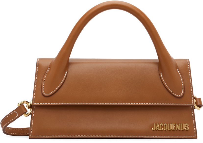 Дамска чанта Jacquemus Brown 'The long Chiquito' Bag Кафяво | 22HBAW00004AC01C04