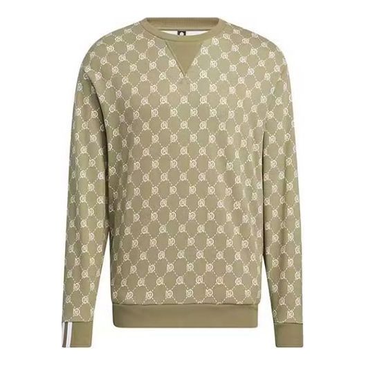 Пуловер adidas Originals Loose Round Neck Sweatshirt Зелено | HM1993