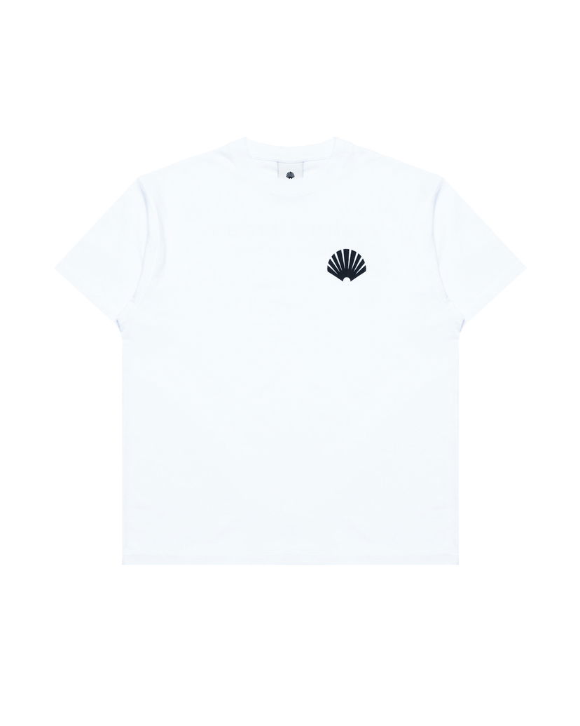 Съкратен топ New Amsterdam Surf Association New Amsterdam Surf Association Logo T-Shirt Бяло | 2501185001