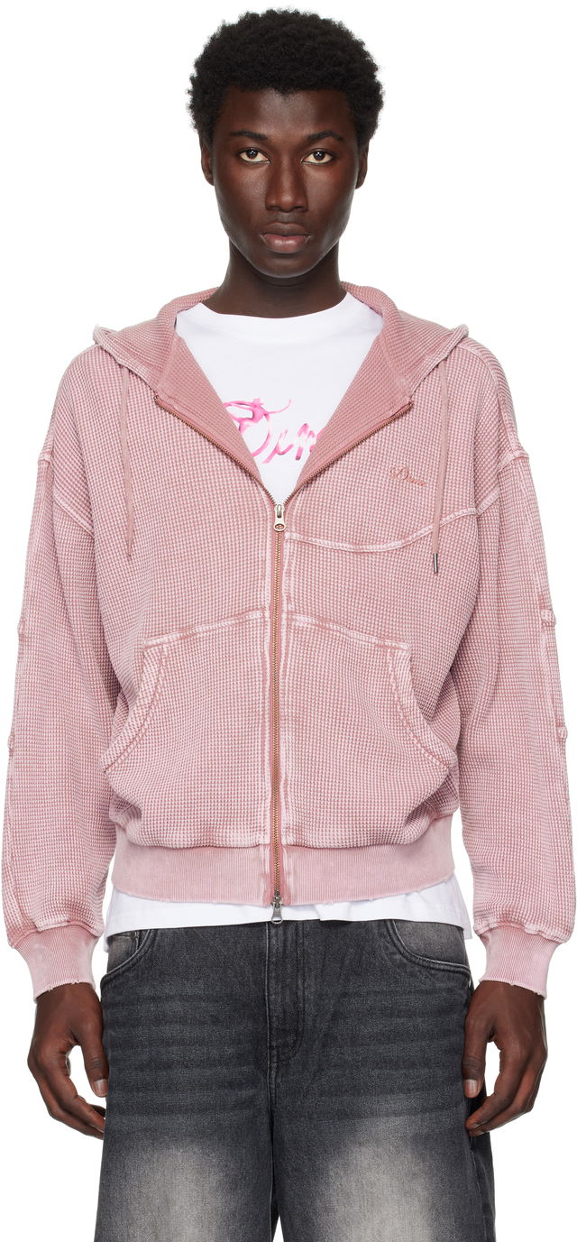 Dime Premium Waffle Zip Hoodie