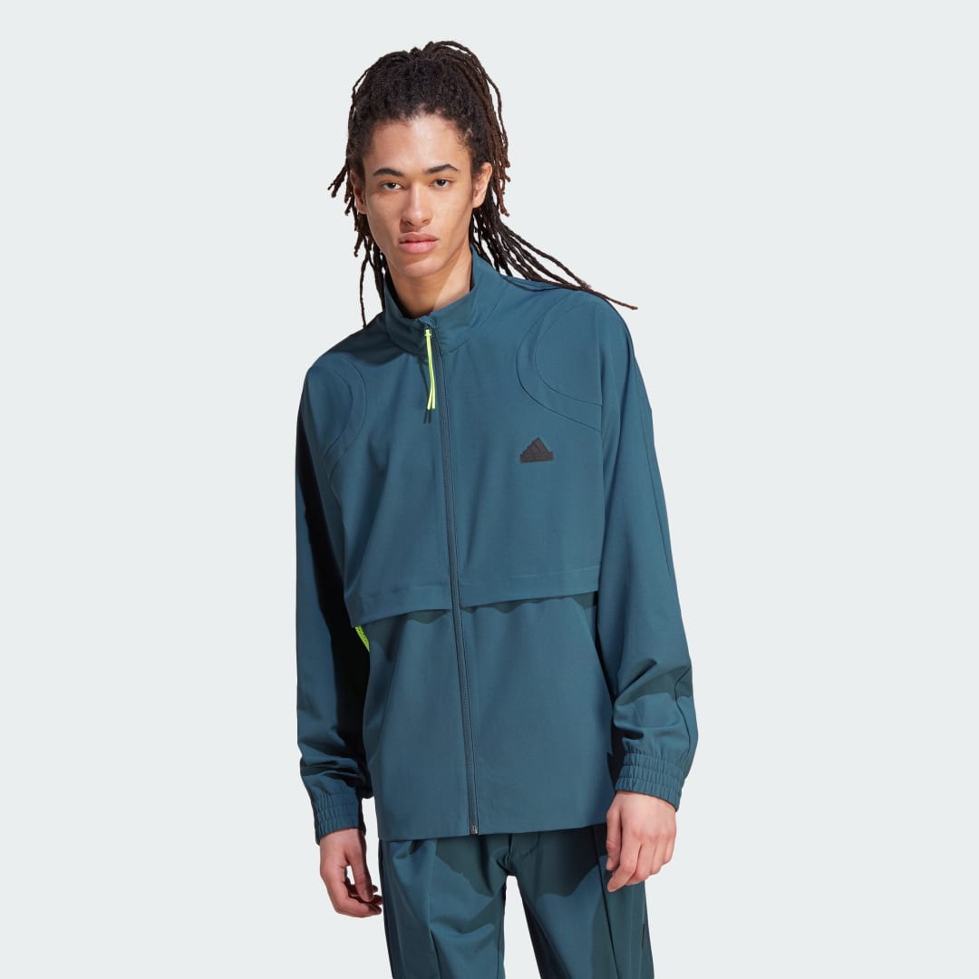 Яке adidas Originals City Escape Тъмно синьо | IJ6082, 1