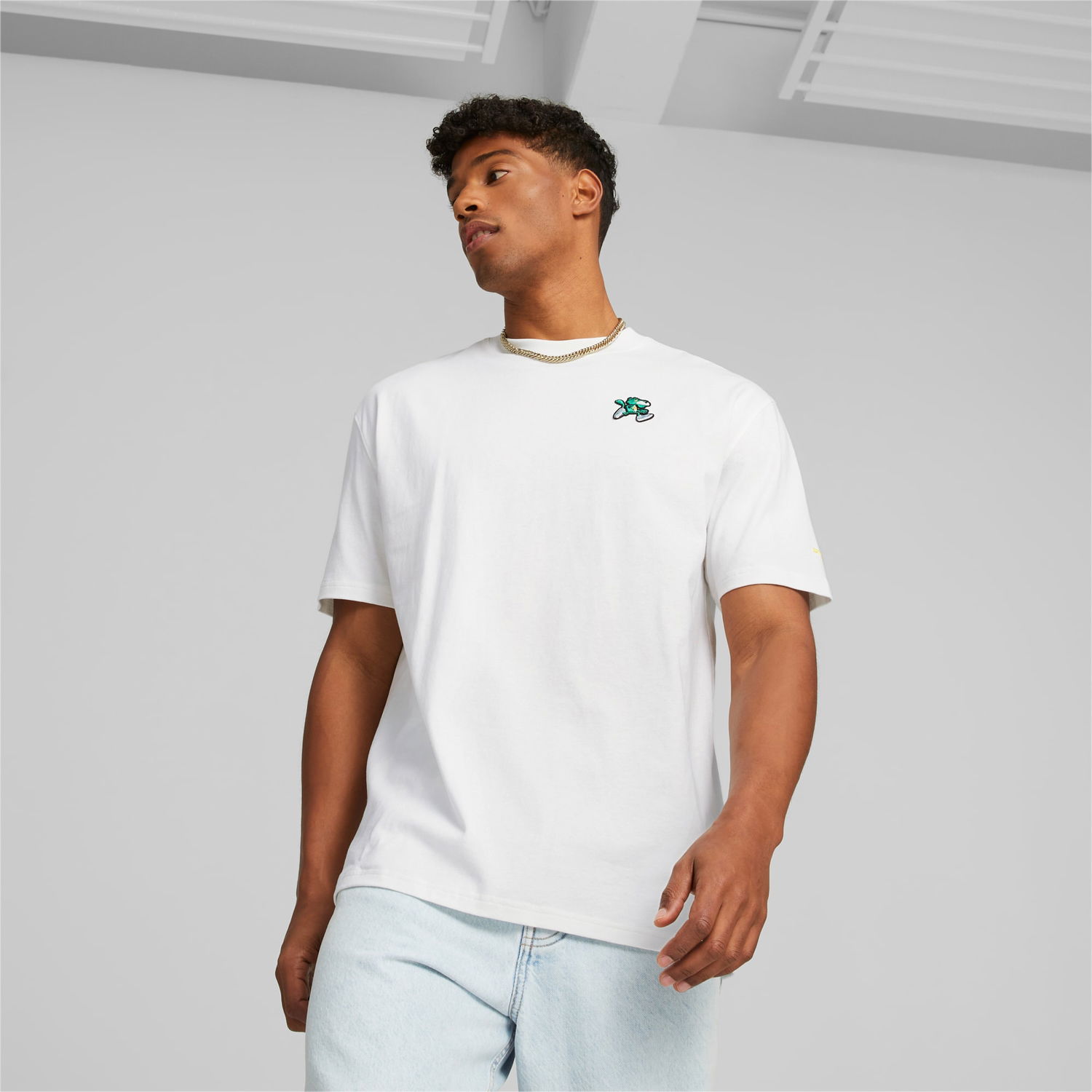 Тениска Puma The Mascot T-Shirt Бяло | 539840_02, 1