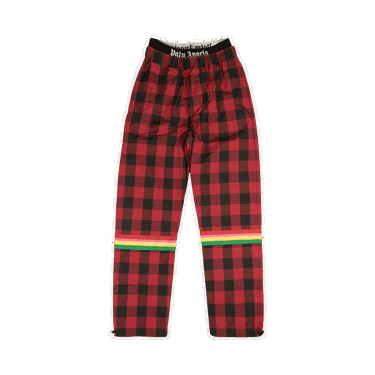 Спортни панталони Palm Angels Buffalo Check Aftersport Pants Червено | PWCA019S21FAB0022501, 0