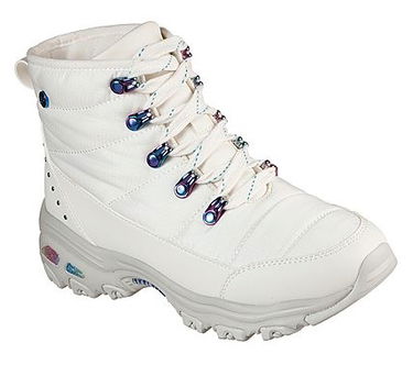Кецове и обувки Skechers D'Lites Weekender Бяло | 167088-WMLT, 5
