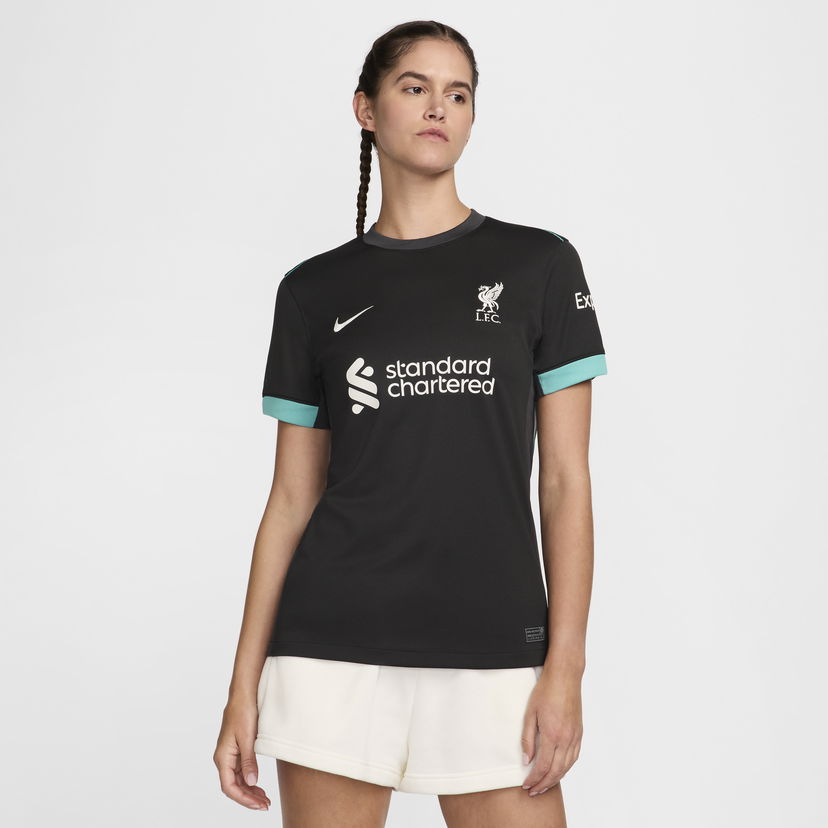 Фланелка Nike Dri-FIT Liverpool FC Stadium 2024/25 Replica Черно | FN8971-322