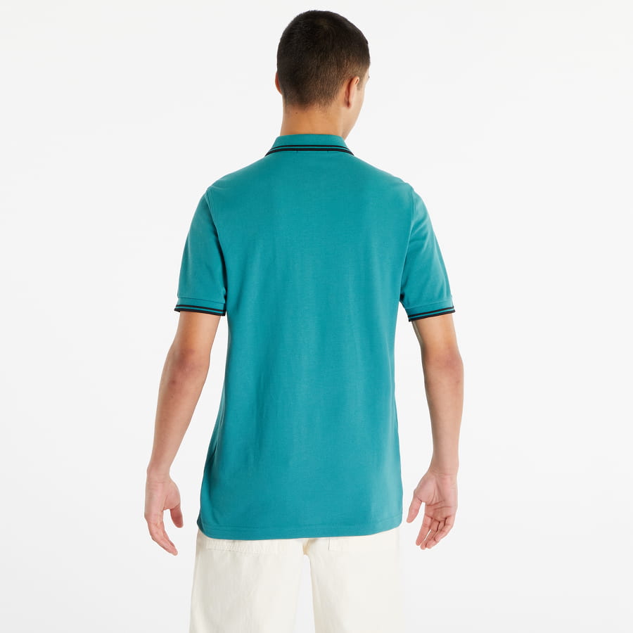 Поло тениска Fred Perry Twin Tipped Polo Shirt Тюркоазено | M3600 R35, 1