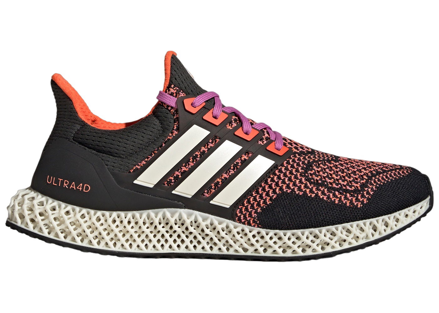 Кецове и обувки adidas Performance Ultra 4D Core Black Zero Metalic Pulse Lilac Кафяво | GY5913, 0