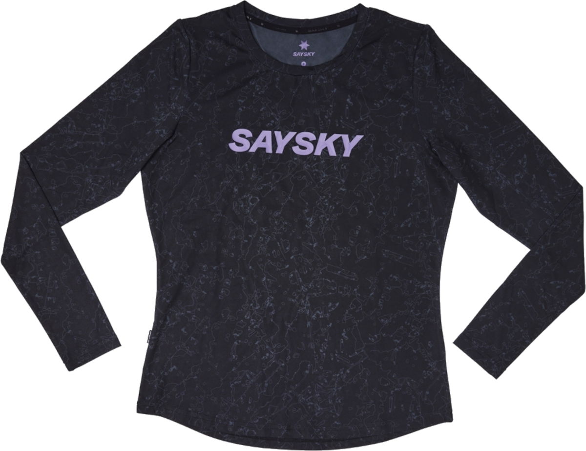 Тениска Saysky Saysky Women's Map Blaze Long Sleeve T-Shirt Черно | jwrls01c1003, 0