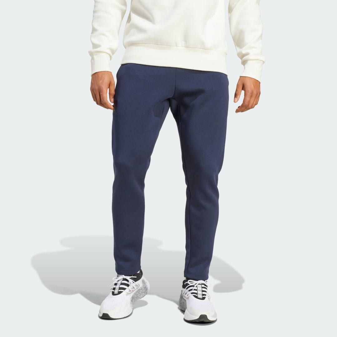 Панталони adidas Performance Juventus Seasonal Doubleknit Тъмно синьо | IT3844, 1
