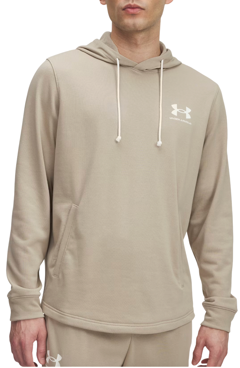 Суитчър Under Armour Rival Terry LC HD Hoodie Бежово | 1370401-299