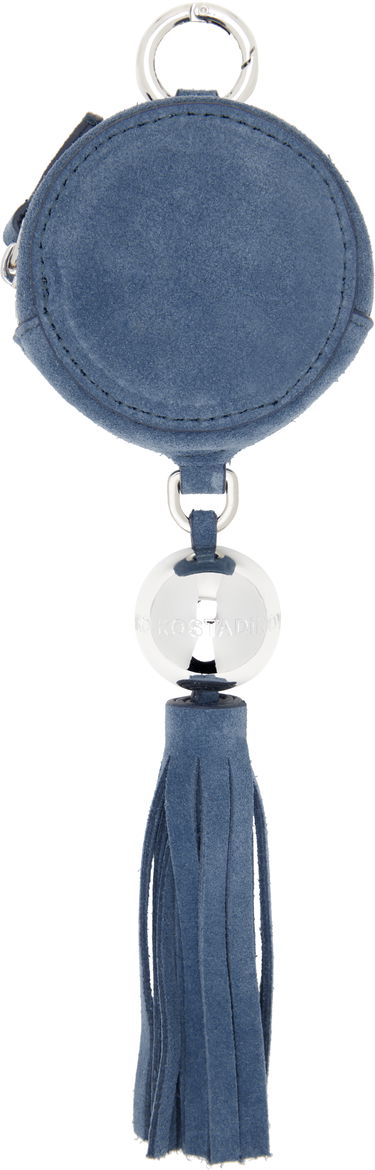 Ключодържатели KIKO KOSTADINOV Kiko Kostadinov Orb Suede Coin Pouch with Tassel Синьо | KKWSS25SL03-140, 0