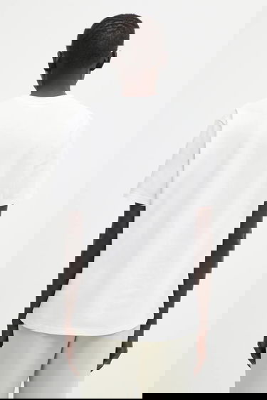 Тениска BAPE T-Shirt Solid Camo Milo On Ape Head Бяло | 002TEL302021L, 2