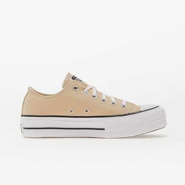 Кецове и обувки Converse Chuck Taylor All Star Lift Platform Бежово | A03542C, 3