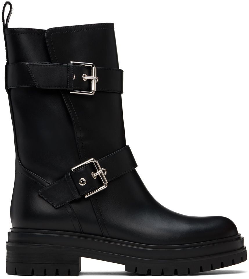 Облекло Gianvito Rossi Gianvito Rossi Thiago Lug Sole Boots Черно | G73004-20GOM-CLN, 0