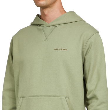 Суитчър New Balance Athletics Nature State Hoodie Зелено | MT23565_OLF, 2
