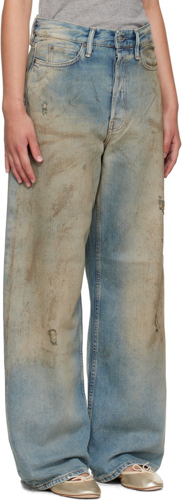 Дънки Acne Studios Acne Studios Loose Fit 1981 Jeans Синьо | C00101-, 4