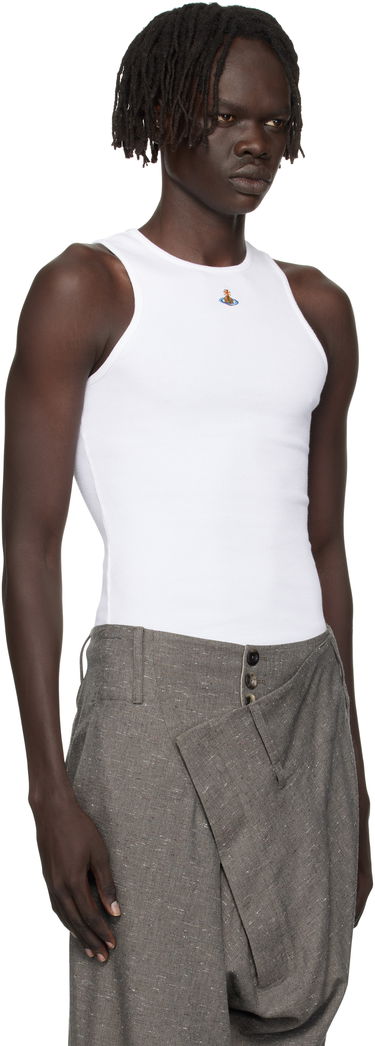 Потник Vivienne Westwood Vivienne Westwood 90s Ribbed Tank Top Черно | 3G01003Z-J009C-, 4