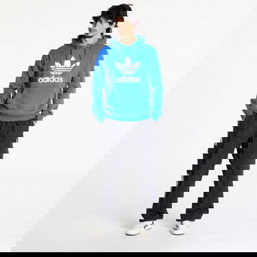 Суитчър adidas Originals Men's Classics Trefoil Blue Hoodie Синьо | IZ1855, 4