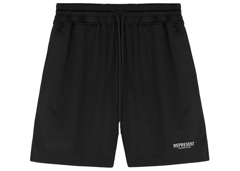 Къси панталони Represent Clo Represent Owners Club Mesh Shorts Black Черно | M09050-01