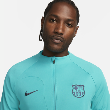 Яке Nike F.C. Barcelona Academy Pro Third Football Knit Jacket Тюркоазено | DX8470-300, 3