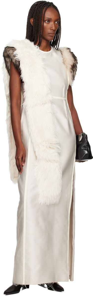 Шал Jil Sander Alpaca Scarf Черно | J02TE0112_J40097, 2