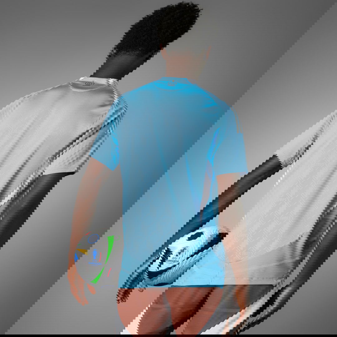 Фланелка adidas Performance Belgium 2024 Authentic Тюркоазено | IQ0776, 1
