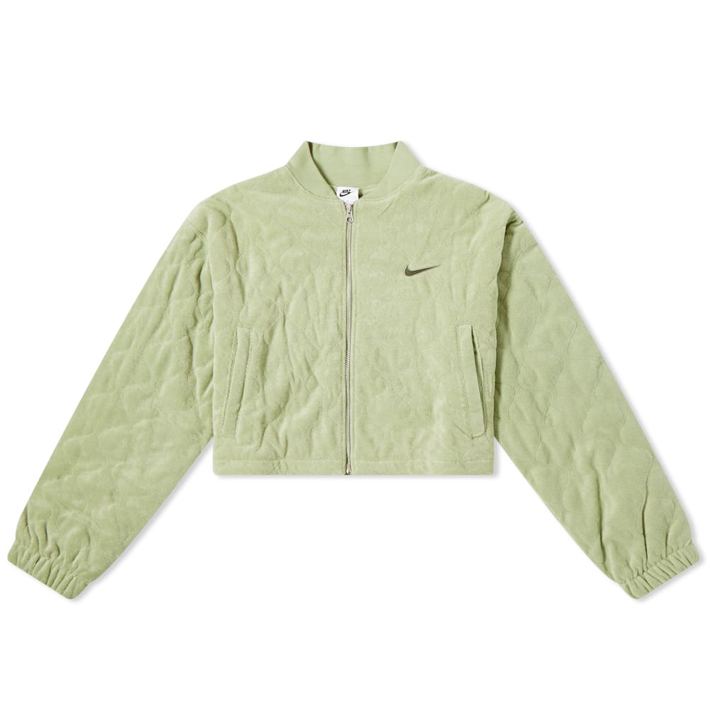 Яке Nike Terry Quilted Jacket Зелено | DV7826-386, 0
