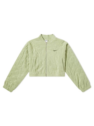 Яке Nike Terry Quilted Jacket Зелено | DV7826-386