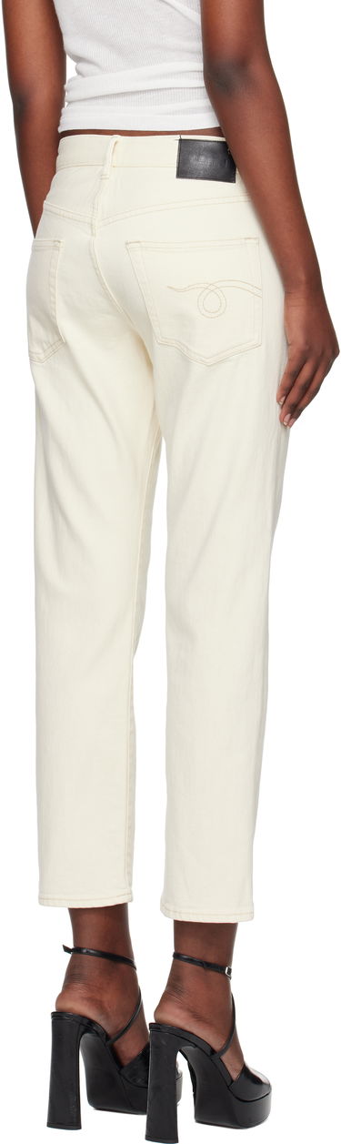 Дънки R13 R13 Romeo Cropped Jeans Бяло | R13WD103-D282A, 2