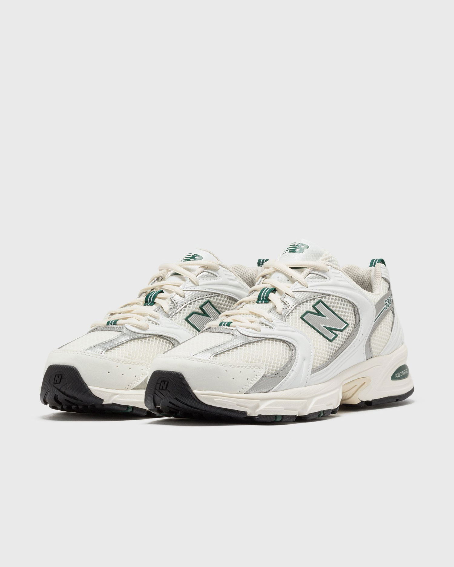 Кецове и обувки New Balance 530 Sea Salt Marsh Green Бяло | MR530SX, 1