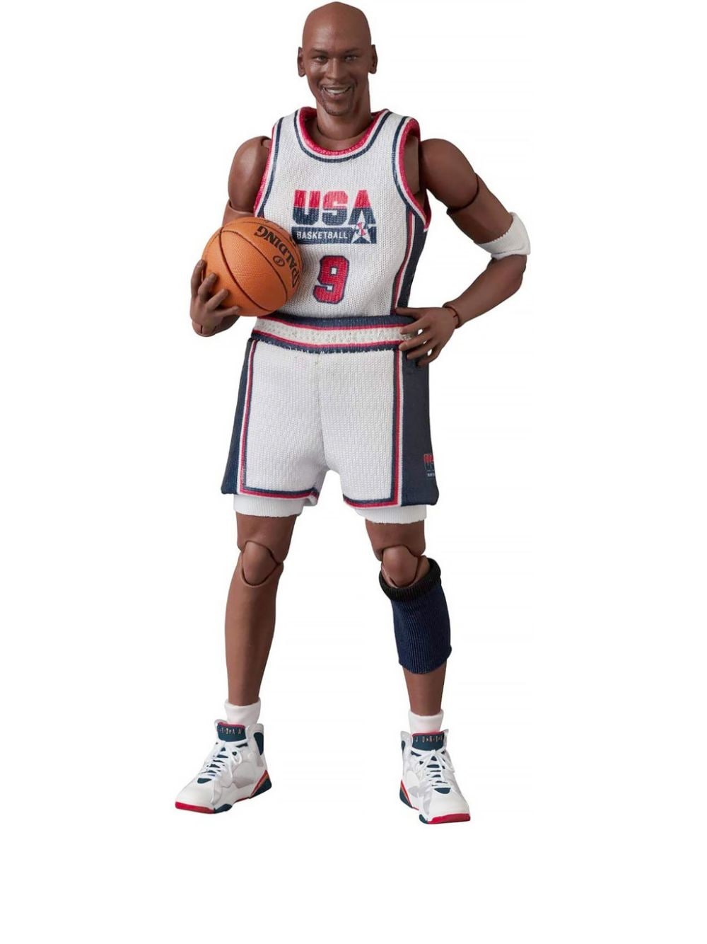 Колекционерско Medicom Toy MAFEX Michael Jordan 1992 action figure - White Кафяво | 453095647132722131721, 0