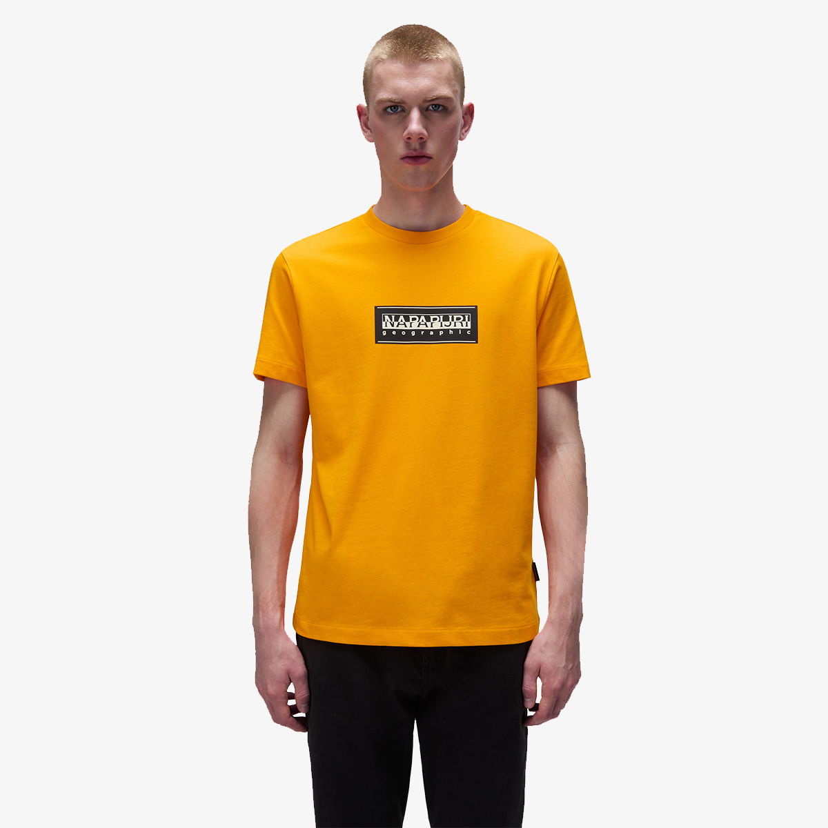 Тениска Napapijri Men's Orange Logo T-Shirt Оранжево
 | NP0A4I3LA671, 0
