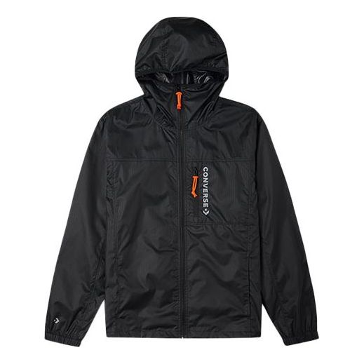 Ветровка Converse Converse Retro Casual Hooded Jacket Черно | 10023165-A03