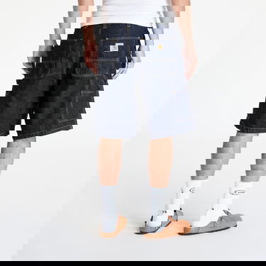 Къси панталони Carhartt WIP OG Single Knee Short Blue Rinsed Тъмно синьо | I034872.0102, 2