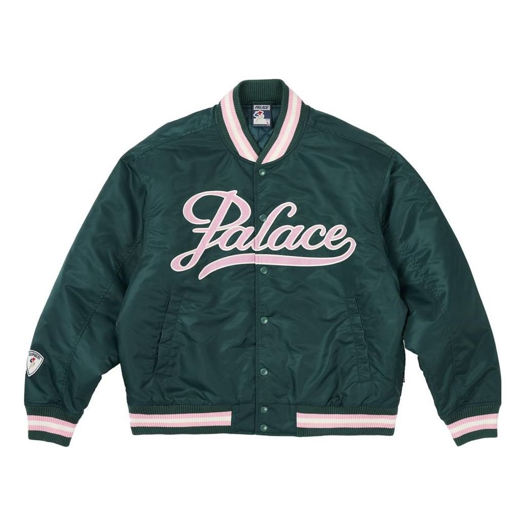 Яке бомбър Palace Palace The Arena Satin Jacket Зелено | P25JK030, 0