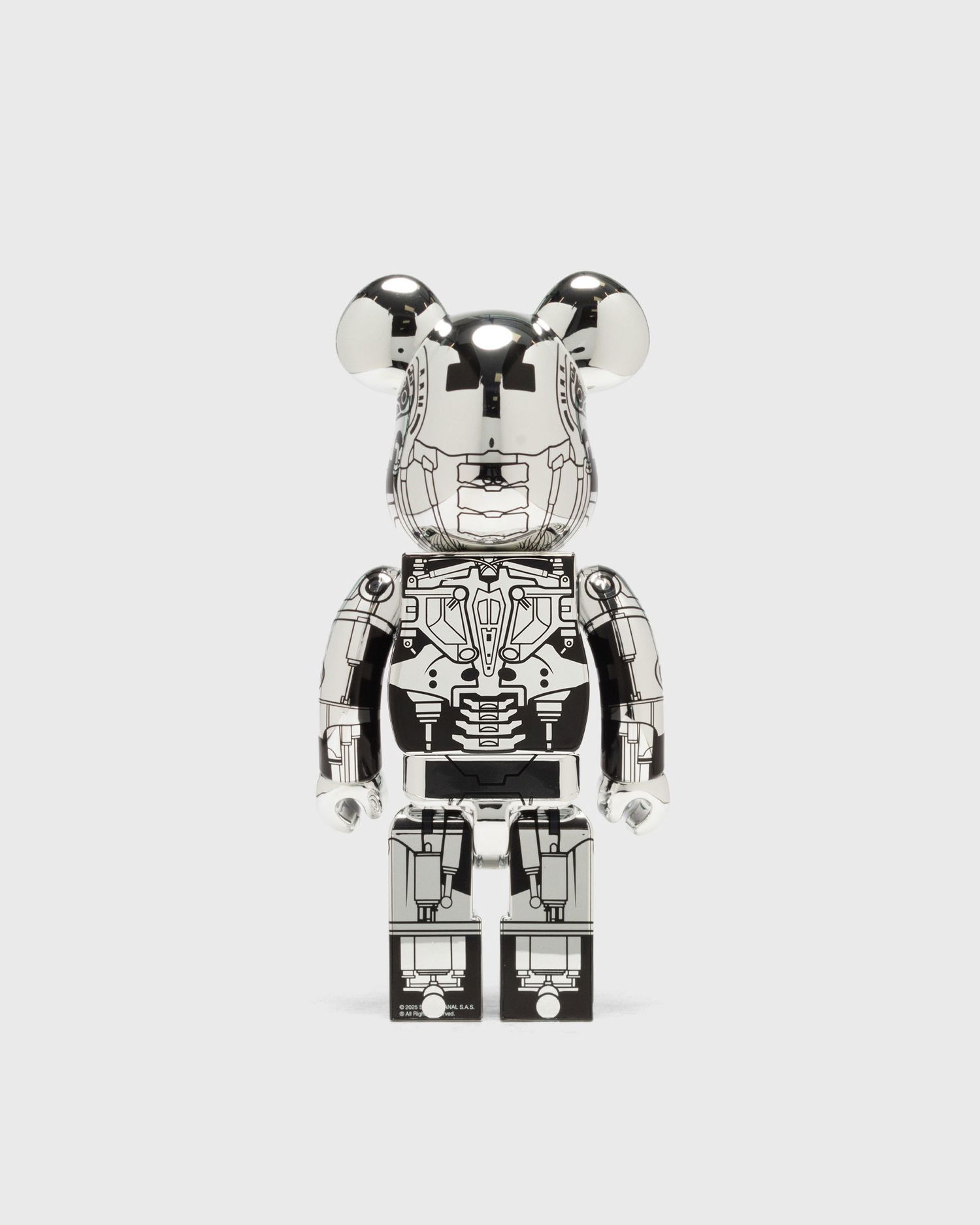Колекционерско Medicom Toy Terminator 2 T-800 Endoskeleton Collectible Figure 400% Металик | MED2437, 1