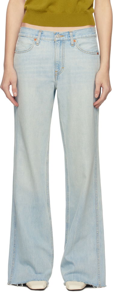 Дънки RE/DONE Re/Done 'The Californian' Wide-Leg Jeans Синьо | 168-03WCALIJN, 0
