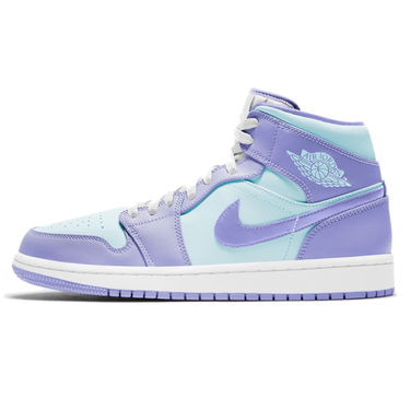 Кецове и обувки Jordan Air Jordan 1 Mid "Purple Pulse Glacier Blue" Тюркоазено | 554724-500, 0