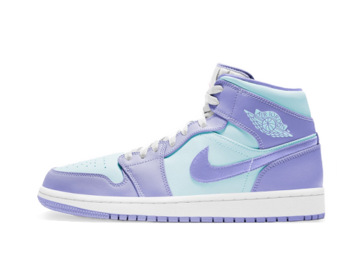 Лимитирано Издание Jordan Air Jordan 1 Mid "Purple Pulse Glacier Blue" Тюркоазено | 554724-500