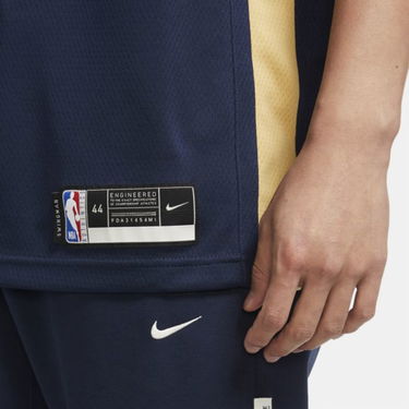 Фланелка Nike Zion Williamson Pelicans Icon Edition 2020 NBA Swingman Тъмно синьо | CW3674-424, 1