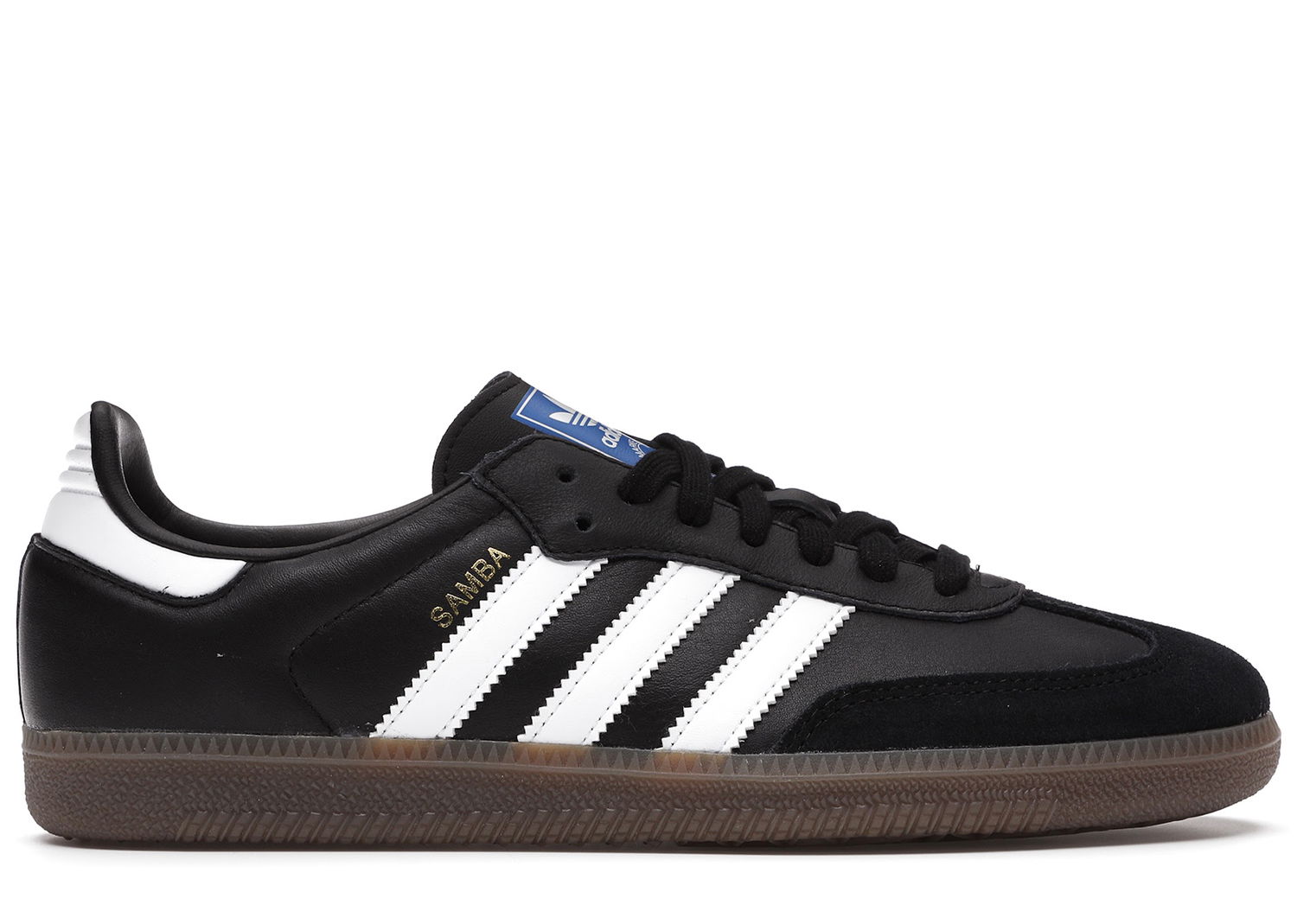 Кецове и обувки adidas Originals Samba OG Black White Gum Черно | B75807/BZ0058, 0