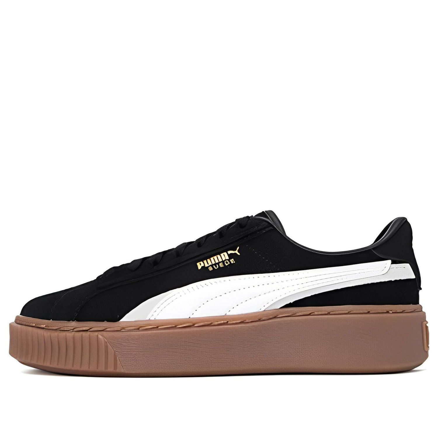 Кецове и обувки Puma Platform Suede Черно | 395225-04, 0
