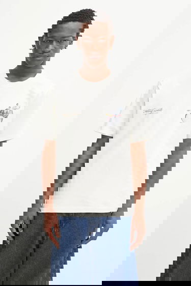 Тениска Filling Pieces Filling Pieces Band Graphic T-Shirt Бяло | 422520500238, 2