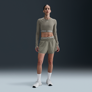 Къси панталони Nike Pro Dri-FIT 2-in-1 Training Shorts Зелено | HJ1204-320, 0
