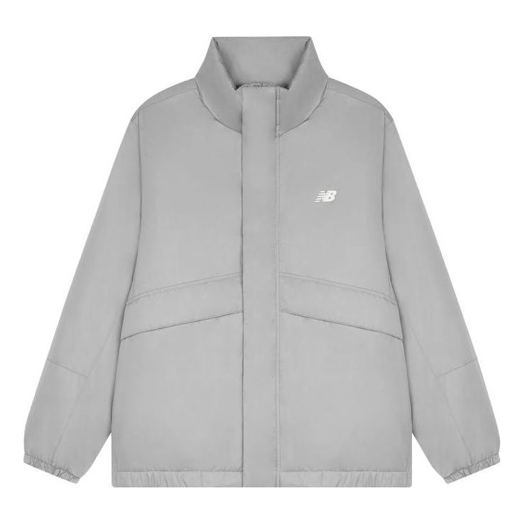 Пухо яке New Balance Winter Warm Down Jacket Сиво | AMJ33329-TAG