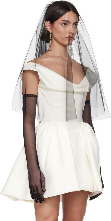 Шал Vivienne Westwood Short Veil Бяло | 8108000I-C0034-, 1