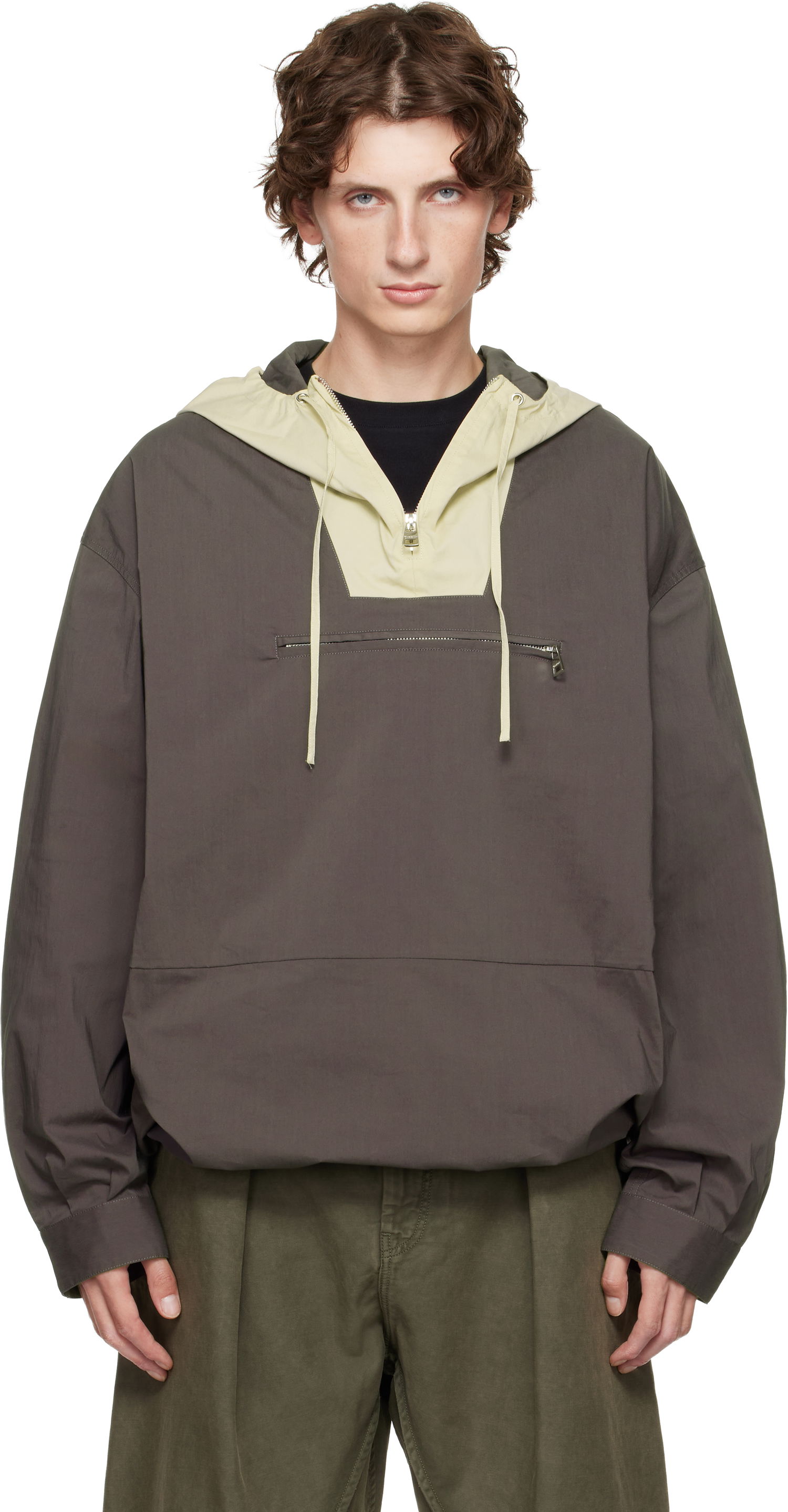 Ветровка JW Anderson JW Anderson Contrast Hood Jacket Многоцветен | JK0392-PG1838, 0