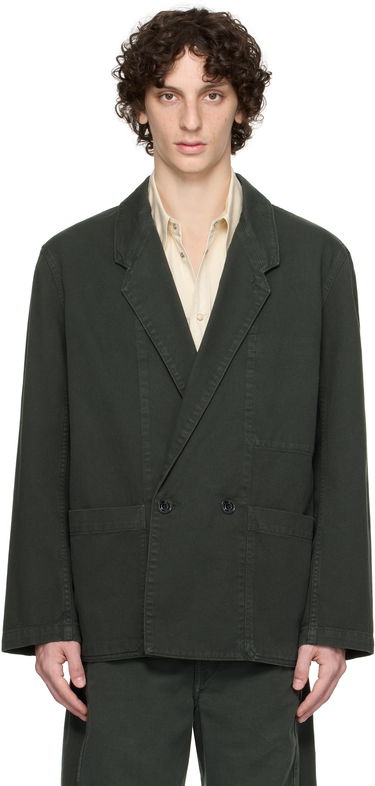 Яке LEMAIRE Lemaire Workwear Denim Blazer Зелено | JA1062 LD1040, 0