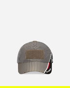 Cult Unity Plaid Velcro Patch Cap with Striped Brim